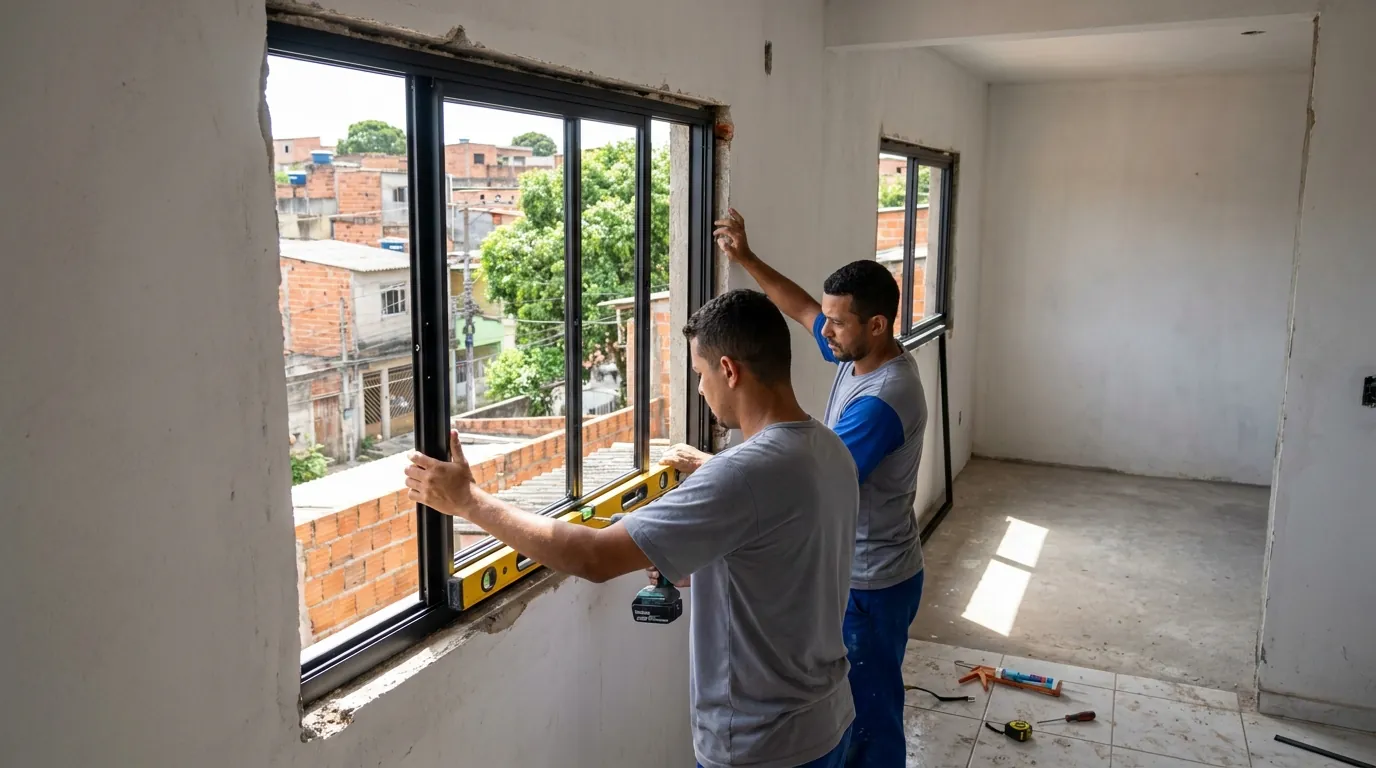 Produção de Portas e Janelas em Curitiba‑PR