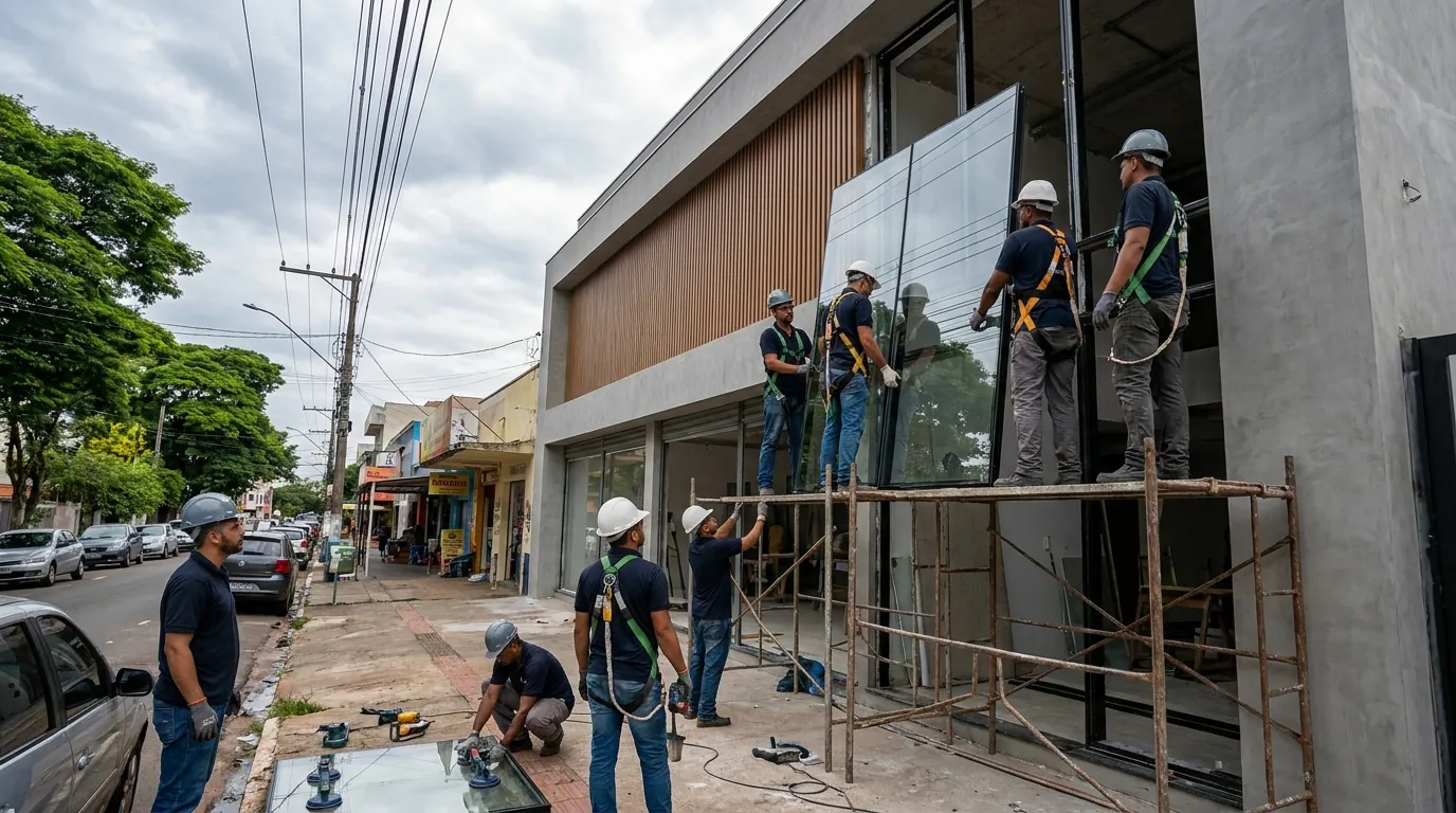 Fachada de Vidro em Curitiba‑PR