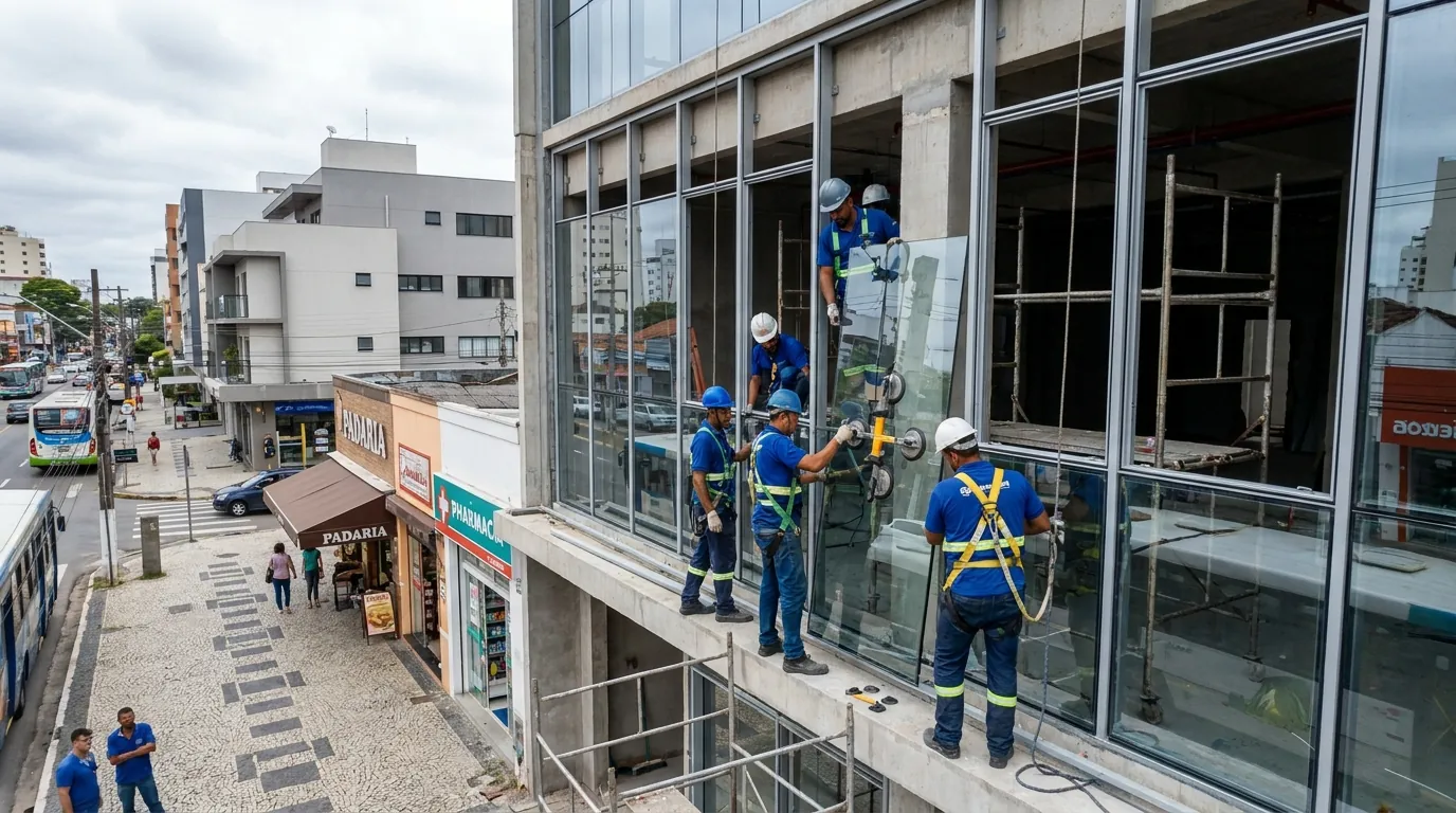Troca Técnica de Vidros em Curitiba‑PR