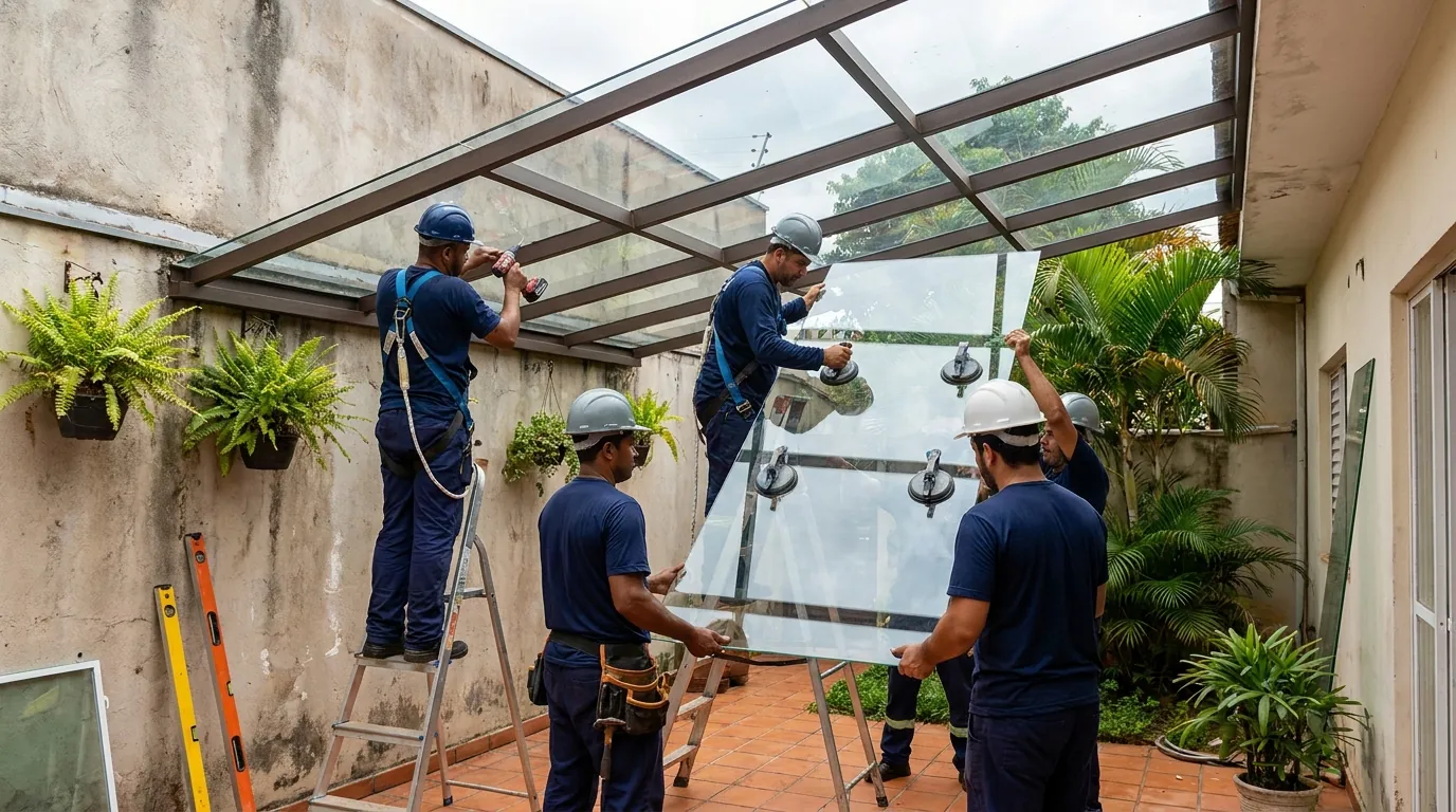 Fechamento de Churrasqueira em Curitiba‑PR