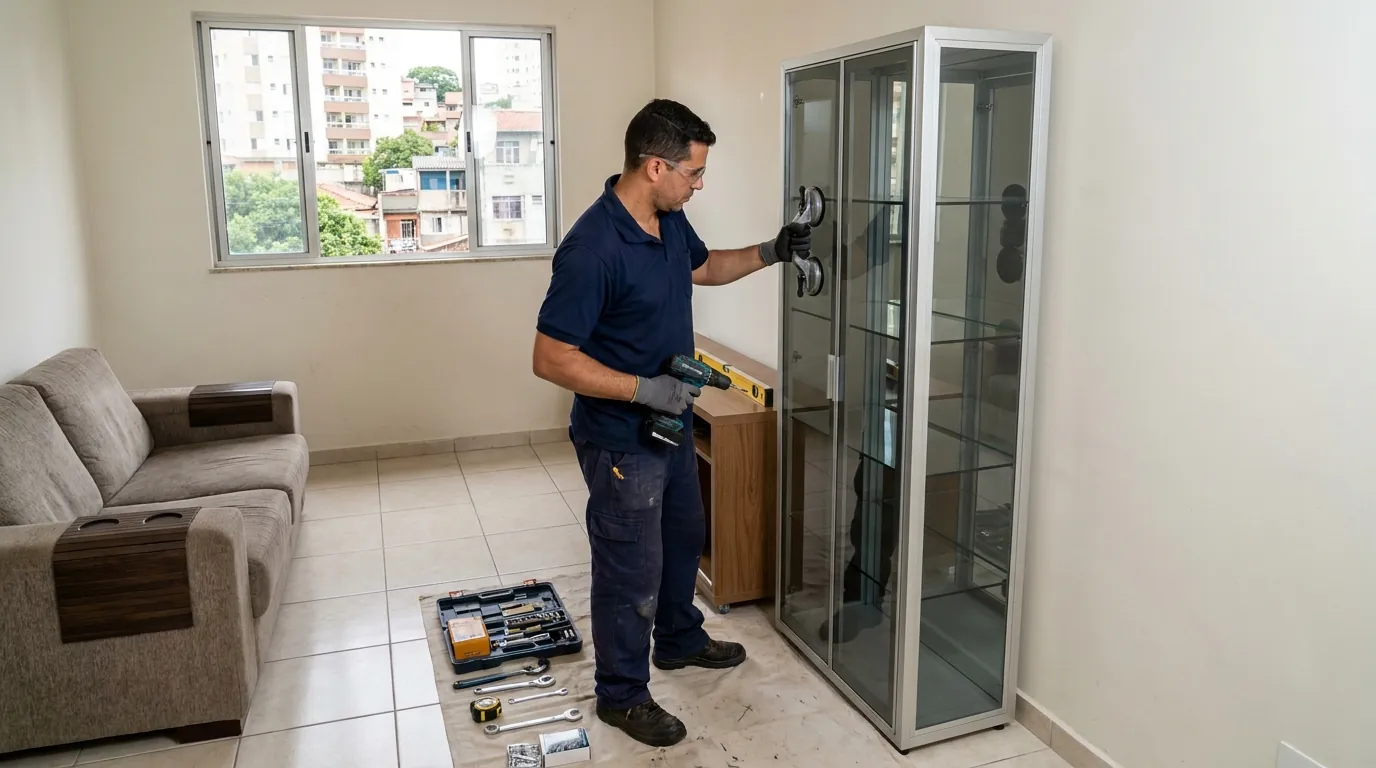 Móveis planejados em vidro em Curitiba