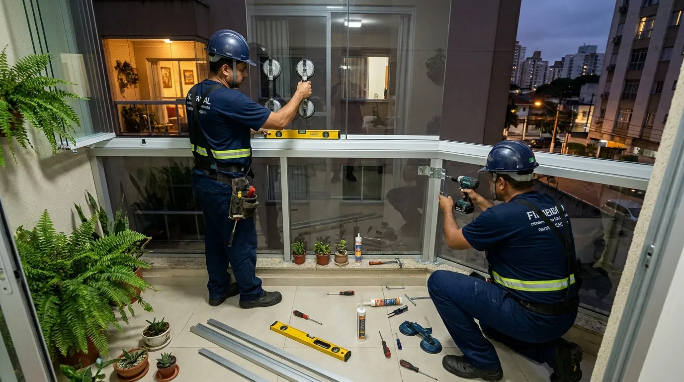Troca de Vidros e Componentes em Curitiba‑PR